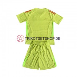 Mexiko Torwart 2024 Kinder Trikotset Auswärts Kurzarm