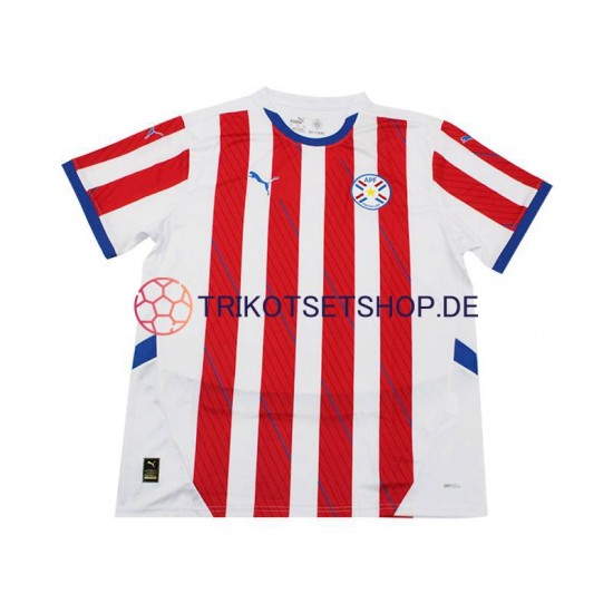 Paraguay 2024 Herren Trikot Heim Kurzarm