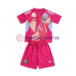 Schottland Torwart Euro 2024 Kinder Trikotset Ausweich Kurzarm