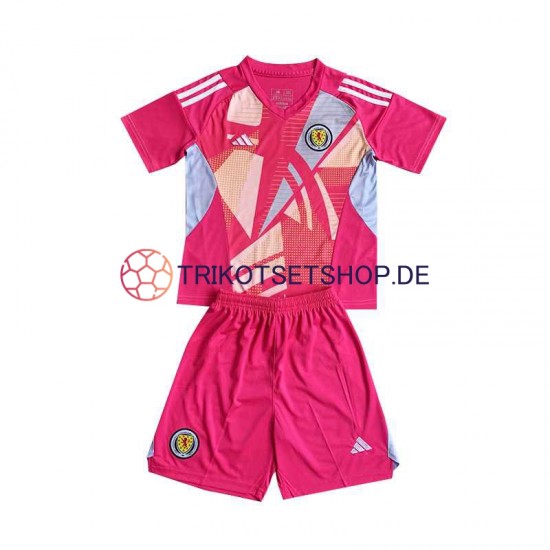Schottland Torwart Euro 2024 Kinder Trikotset Ausweich Kurzarm