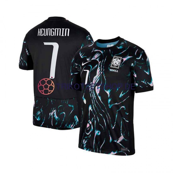 Südkorea Heungmin 7 2024 Herren Trikot Auswärts Kurzarm