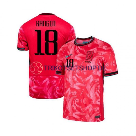 Südkorea KANGIN 18 2024 Herren Trikot Heim Kurzarm