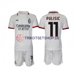 AC Mailand Pulisic 11 2024-2025 Kinder Trikotset Auswärts Kurzarm