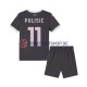 AC Mailand Pulisic 11 2024-2025 Kinder Trikotset Ausweich Kurzarm