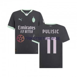 AC Mailand Pulisic 11 2024-2025 Herren Trikot Ausweich Kurzarm
