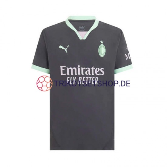 AC Mailand 2024-2025 Herren Trikot Ausweich Kurzarm