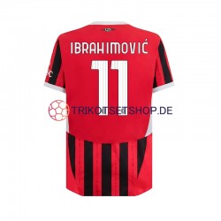 AC Mailand ibrahimovic 11 2024-2025 Herren Trikot Heim Kurzarm