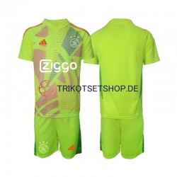 Ajax Amsterdam Torwart 2024-2025 Kinder Trikotset Ausweich Kurzarm