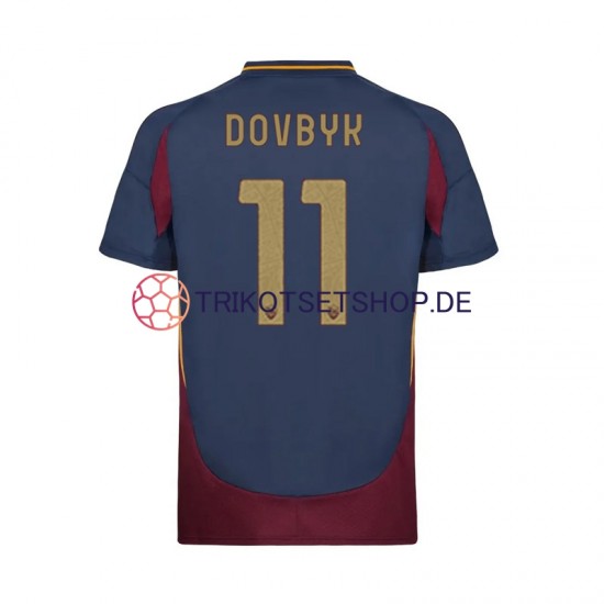AS Rom Artem Dovbyk 11 2024-2025 Herren Trikot Ausweich Kurzarm