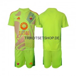 AS Rom Torwart 2024-2025 Kinder Trikotset Auswärts Kurzarm