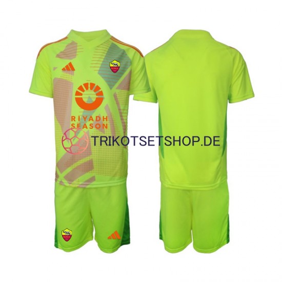 AS Rom Torwart 2024-2025 Kinder Trikotset Auswärts Kurzarm
