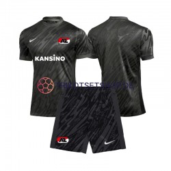 AZ Alkmaar Torwart 2024-2025 Kinder Trikotset Auswärts Kurzarm