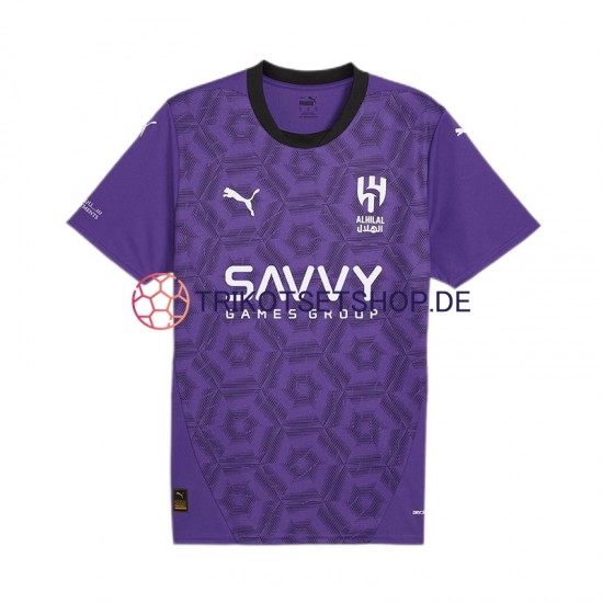 Al Hilal 2024-2025 Herren Trikot Ausweich Kurzarm