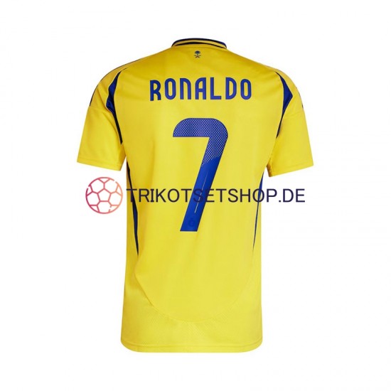 Al Nassr Cristiano Ronaldo 7 2024-2025 Herren Trikot Heim Kurzarm
