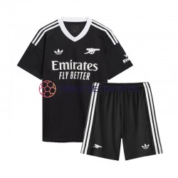 Arsenal Torwart 2024-2025 Kinder Trikotset Viertes Kurzarm