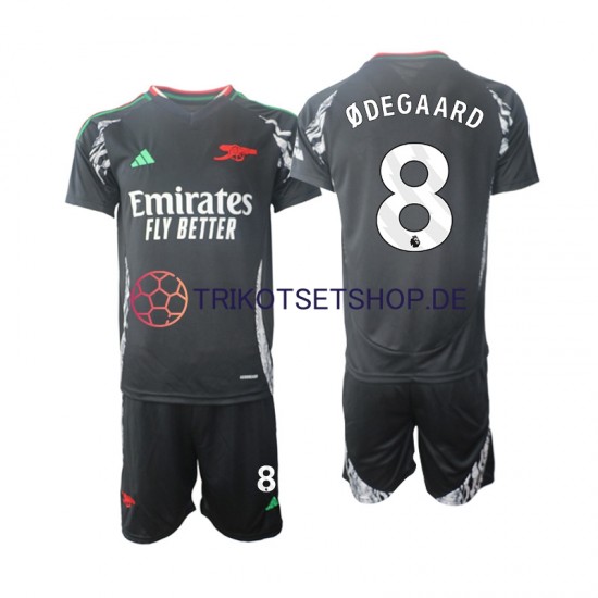 Arsenal Odegaard 8 2024-2025 Kinder Trikotset Auswärts Kurzarm