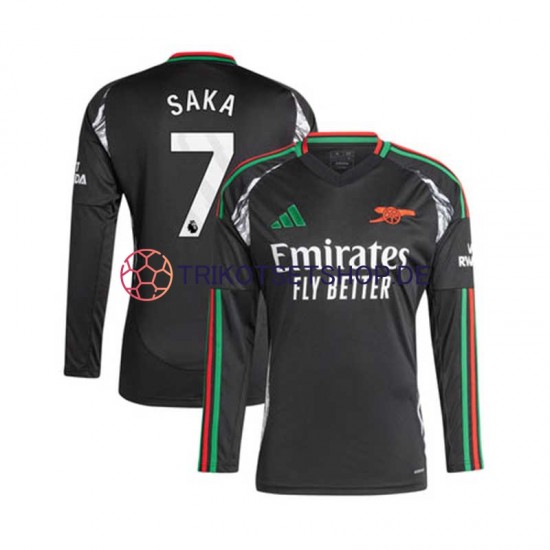 Arsenal SAKA 7 2024-2025 Herren Trikot Auswärts Langarm