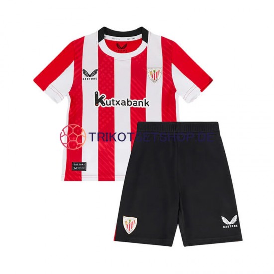 Athletic Bilbao 2024-2025 Kinder Trikotset Heim Kurzarm