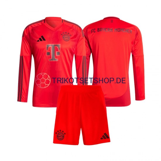 FC Bayern München 2024-2025 Kinder Trikotset Heim Langarm