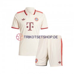 FC Bayern München 2024-2025 Kinder Trikotset Ausweich Kurzarm