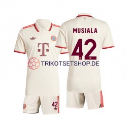 FC Bayern München Musiala 42 2024-2025 Kinder Trikotset Ausweich Kurzarm
