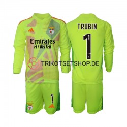 Benfica Torwart Anatolij Trubin 1 2024-2025 Kinder Trikotset Heim Langarm