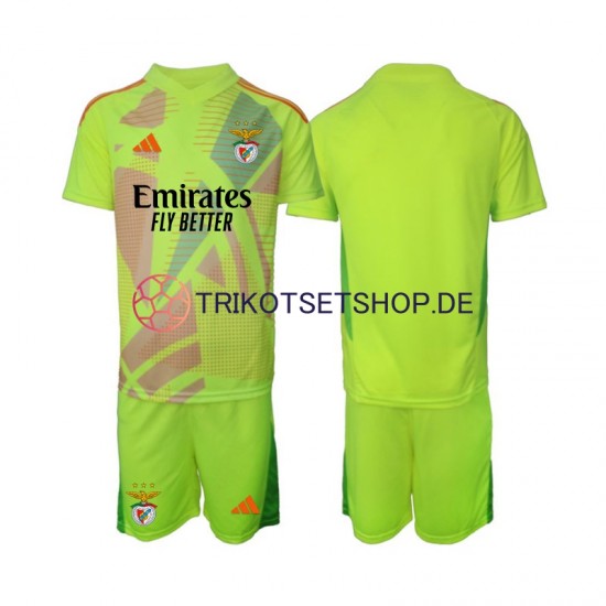 Benfica Torwart 2024-2025 Kinder Trikotset Heim Kurzarm