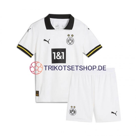Borussia Dortmund 2024-2025 Kinder Trikotset Ausweich Kurzarm