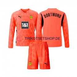 Borussia Dortmund Torwart 2024-2025 Kinder Trikotset Ausweich Langarm