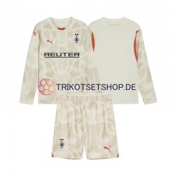 Russland Torwart Bo Monchengladbach 2024-2025 Kinder Trikotset Heim Langarm