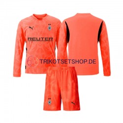 Russland Torwart Bo Monchengladbach 2024-2025 Kinder Trikotset Ausweich Langarm
