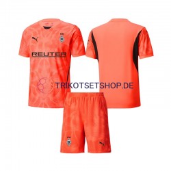 Russland Torwart Bo Monchengladbach 2024-2025 Kinder Trikotset Ausweich Kurzarm