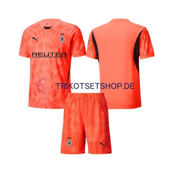 Russland Torwart Bo Monchengladbach 2024-2025 Kinder Trikotset Ausweich Kurzarm