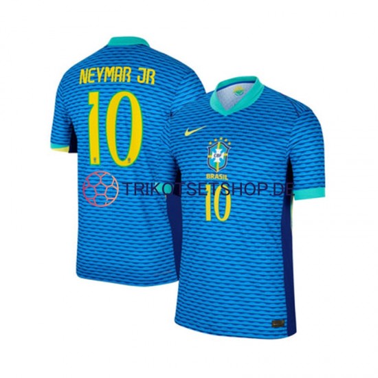 Brasilien Neymar JR 10 2024 Herren Trikot Auswärts Kurzarm