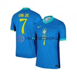 Brasilien Vinicius Junior 7 2024 Herren Trikot Auswärts Kurzarm
