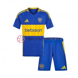 Boca Juniors 2024-2025 Kinder Trikotset Heim Kurzarm