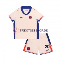 Chelsea Cole Palmer 20 2024-2025 Kinder Trikotset Auswärts Kurzarm