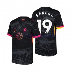 Chelsea Jadon Sancho 19 2024-2025 Herren Trikot Ausweich Kurzarm