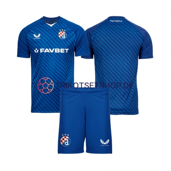 Dinamo Zagreb 2024-2025 Kinder Trikotset Heim Kurzarm