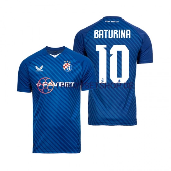Dinamo Zagreb Martin Baturina 10 2024-2025 Herren Trikot Heim Kurzarm