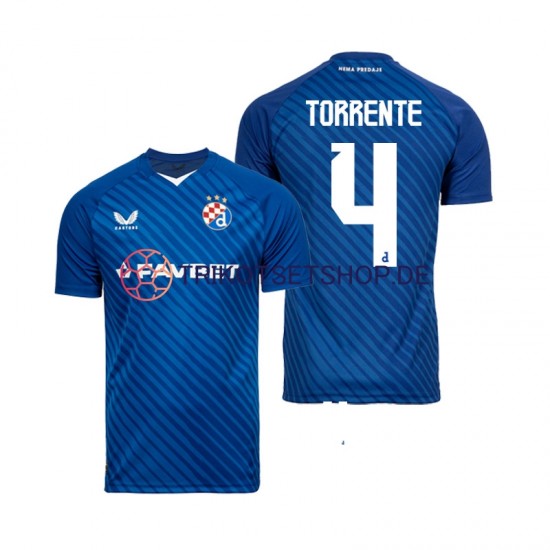 Dinamo Zagreb Torrente 4 2024-2025 Herren Trikot Heim Kurzarm