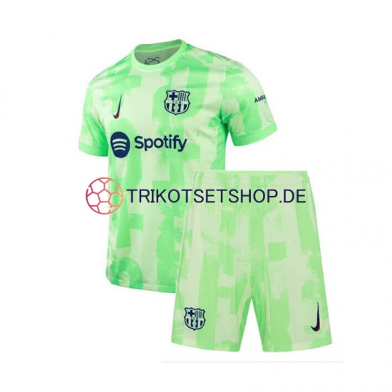 FC Barcelona 2024-2025 Kinder Trikotset Ausweich Kurzarm