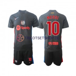 FC Barcelona Lionel Messi 10 2024-2025 Kinder Trikotset Auswärts Kurzarm