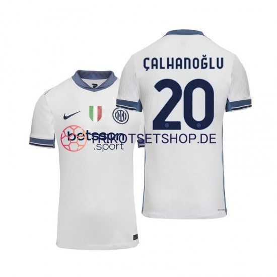 Inter Mailand Hakan Calhanoglu 20 2024-2025 Herren Trikot Auswärts Kurzarm