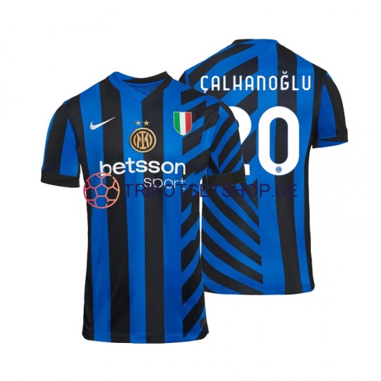 Inter Mailand Hakan Calhanoglu 20 2024-2025 Herren Trikot Heim Kurzarm