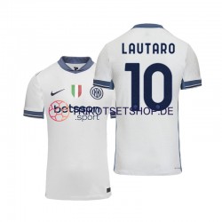 Inter Mailand Lautaro 10 2024-2025 Herren Trikot Auswärts Kurzarm