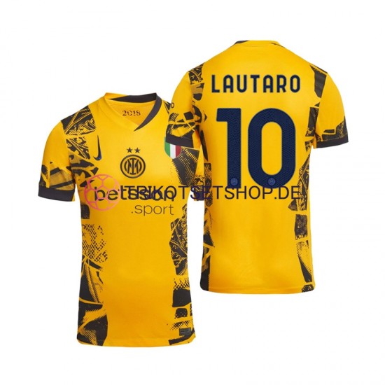 Inter Mailand Lautaro 10 2024-2025 Herren Trikot Ausweich Kurzarm