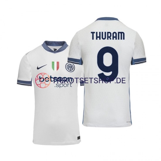 Inter Mailand Marcus Thuram 9 2024-2025 Herren Trikot Auswärts Kurzarm