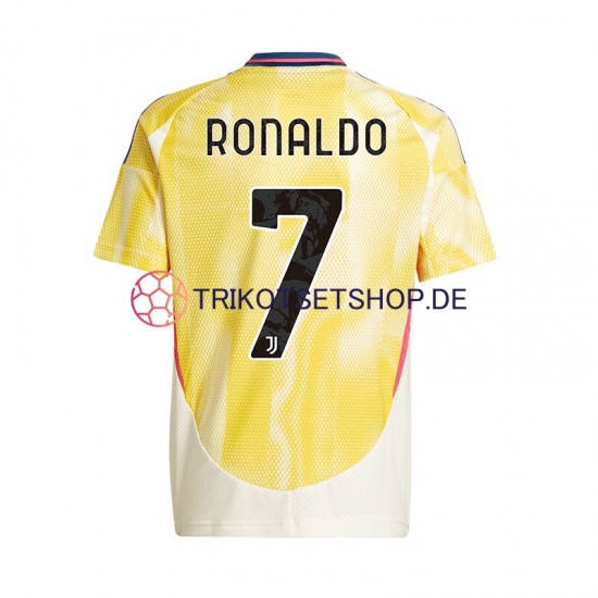 Juventus Turin Cristiano Ronaldo 7 2024-2025 Herren Trikot Auswärts Kurzarm