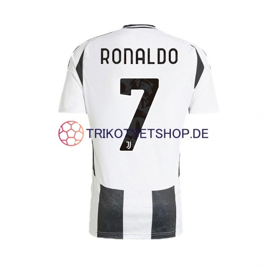 Juventus Turin Cristiano Ronaldo 7 2024-2025 Herren Trikot Heim Kurzarm